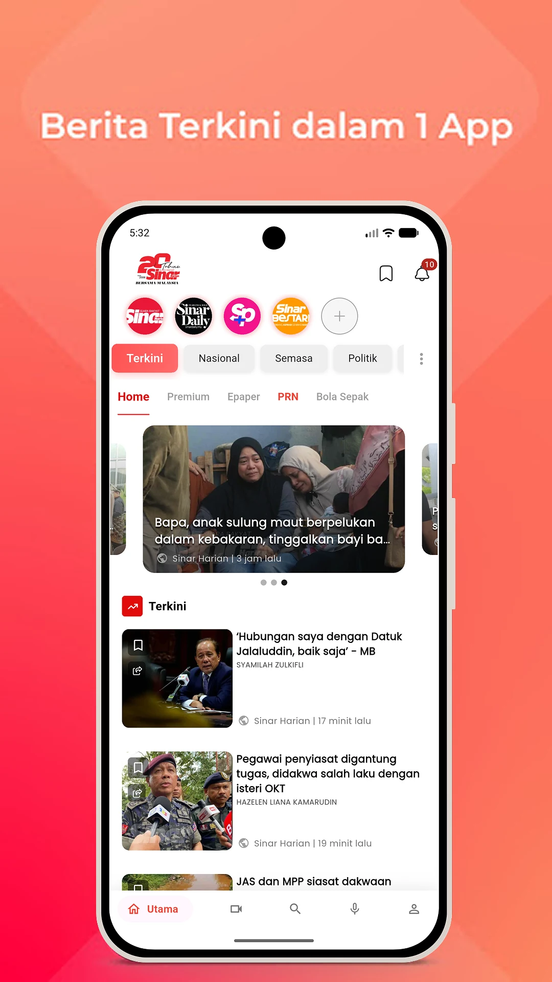 Sinar Harian - Berita Terkini screenshot